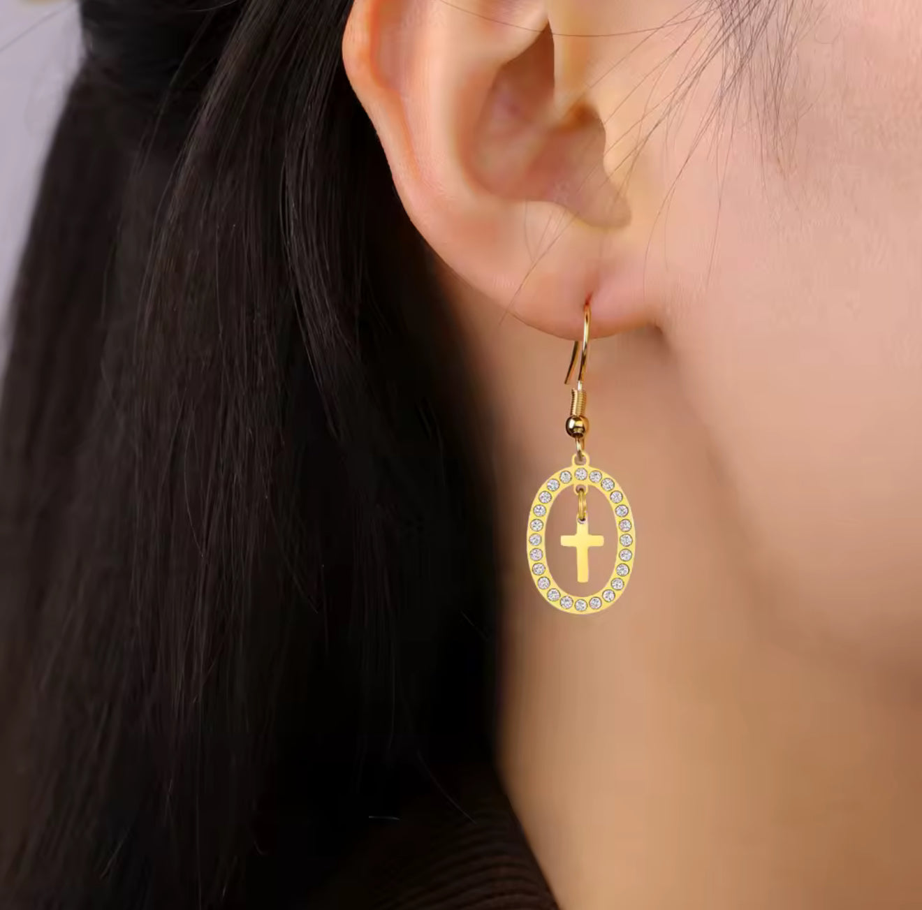 Cross Earrings