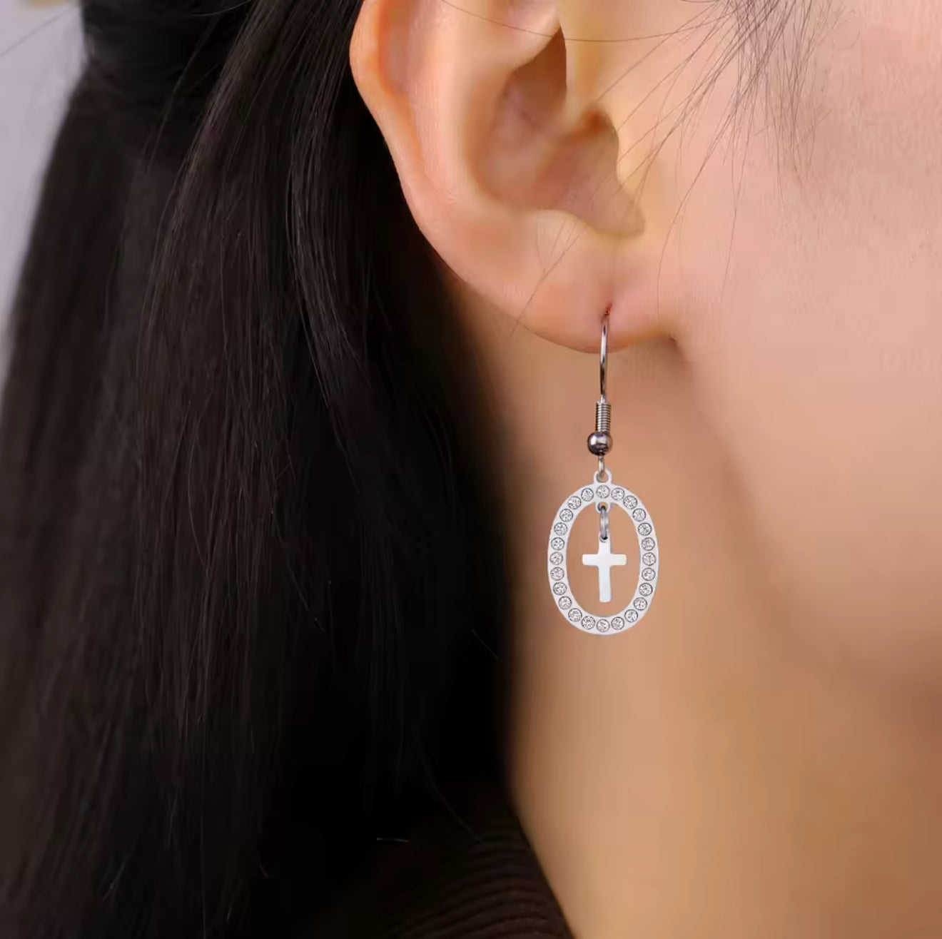 Cross Earrings