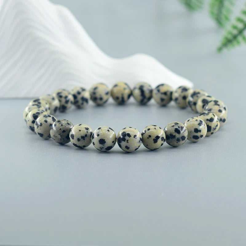 Dalmatian Stone Bracelet