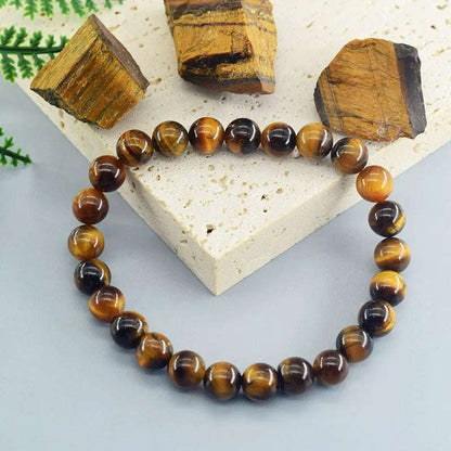 Yellow Tiger Eye Bracelet