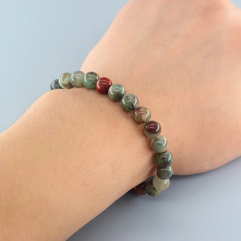 African Bloodstone Bracelet