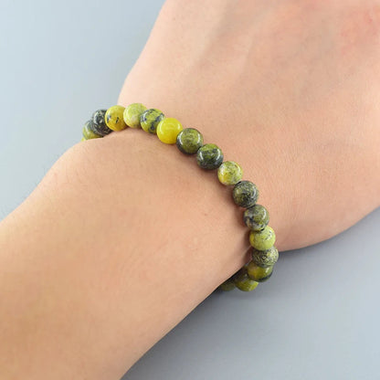 Grass Yellow Stone Bracelet