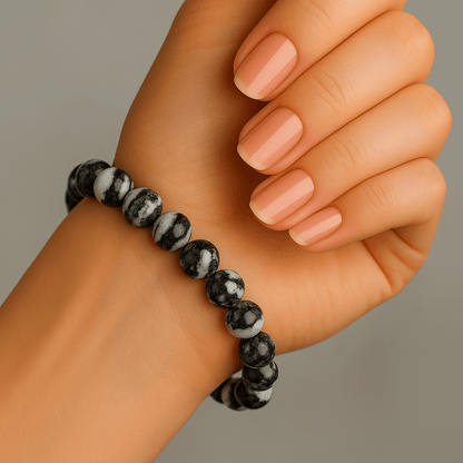Zebra Stone Bracelet