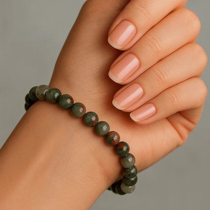 African Bloodstone Bracelet