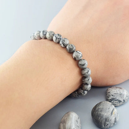 Map Stone Bracelet