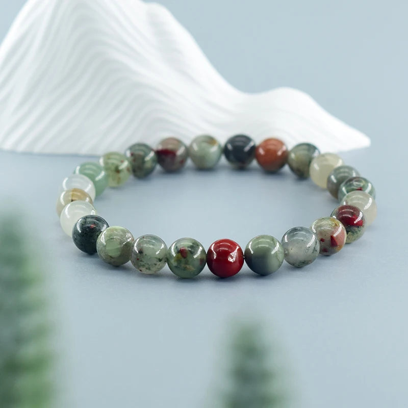 African Bloodstone Bracelet