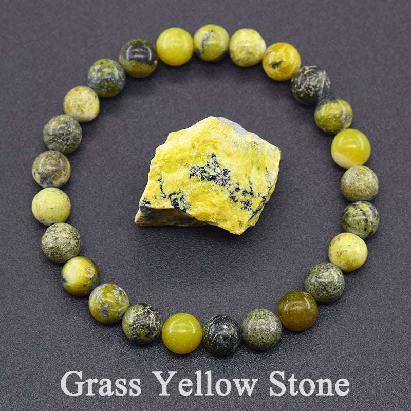 Grass Yellow Stone Bracelet