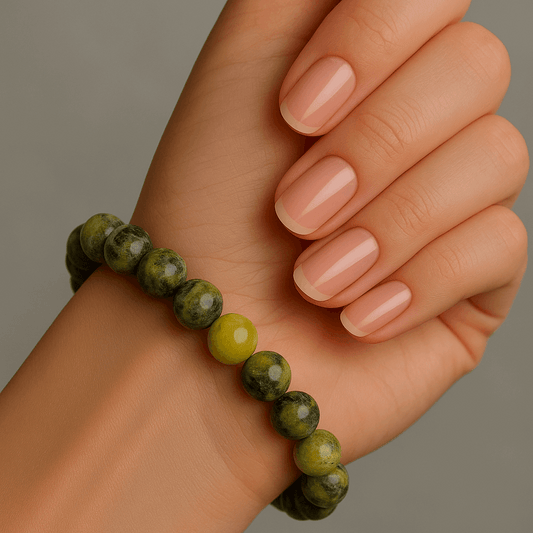 Grass Yellow Stone Bracelet