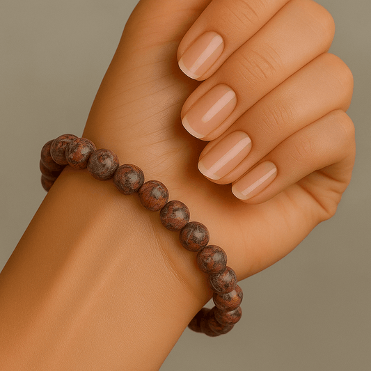 Red Leopard Skin Bracelet