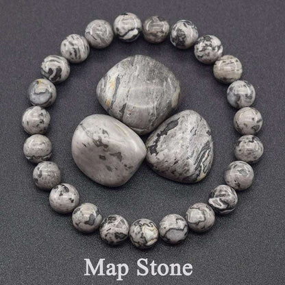 Map Stone Bracelet