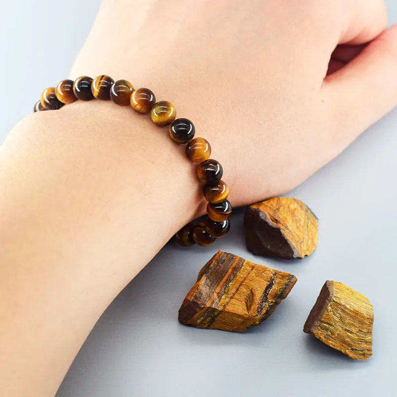 Yellow Tiger Eye Bracelet