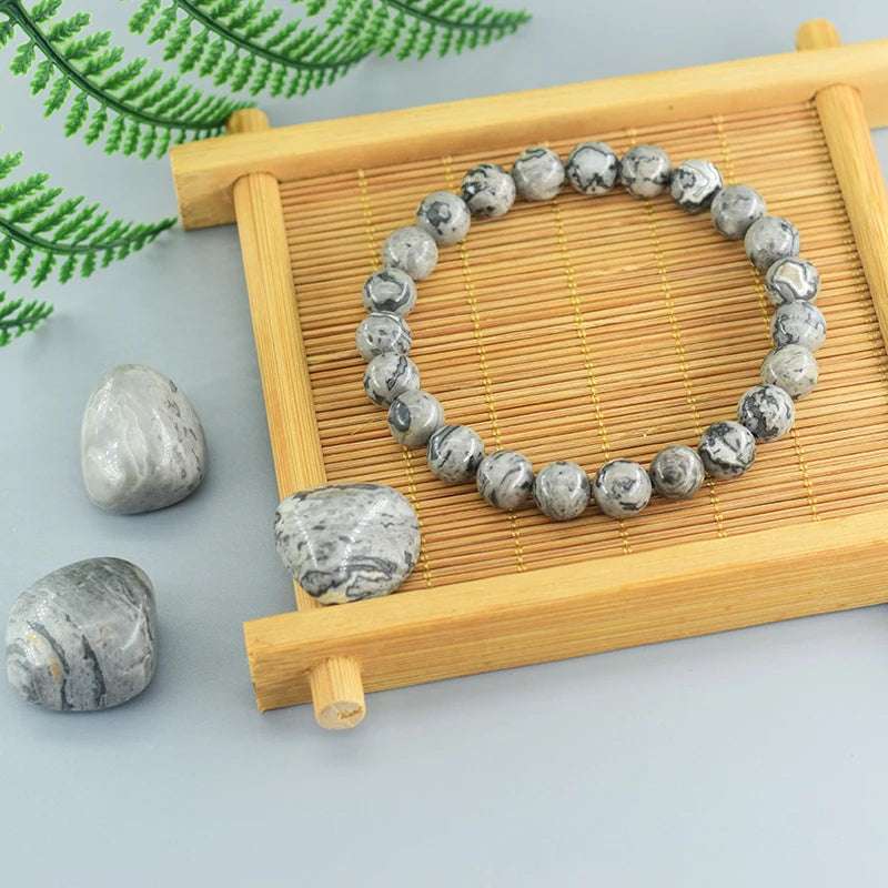 Map Stone Bracelet