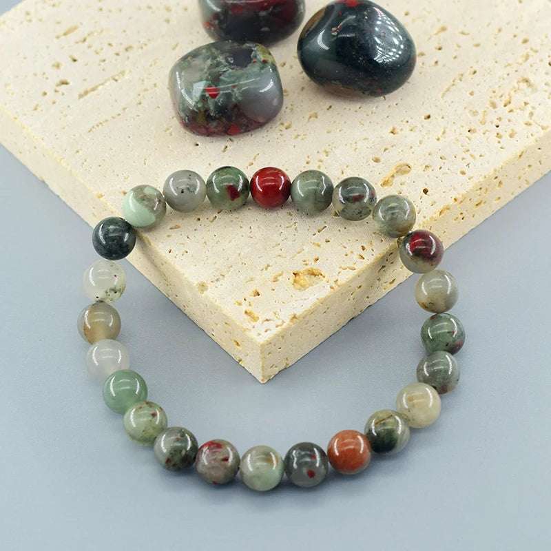 African Bloodstone Bracelet