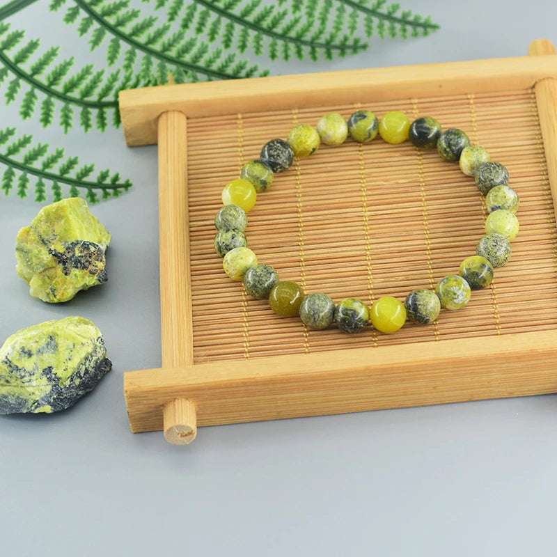 Grass Yellow Stone Bracelet