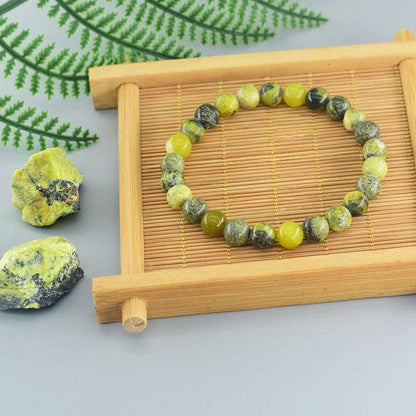 Grass Yellow Stone Bracelet