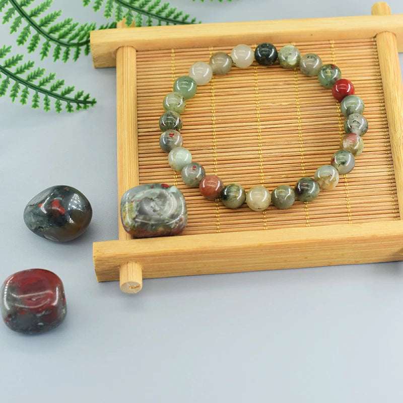 African Bloodstone Bracelet