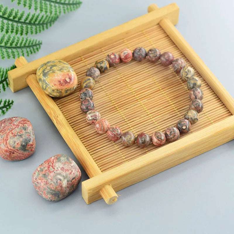 Red Leopard Skin Bracelet